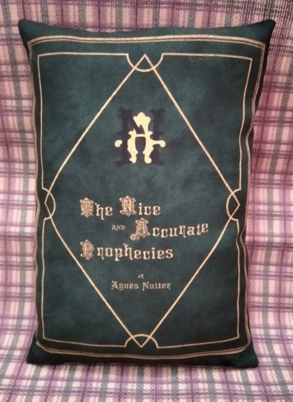 Agnes Nutter Good Omens Cushion