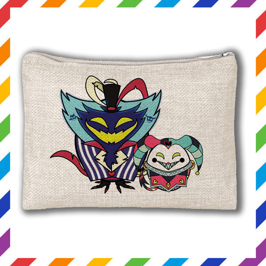 Potato Helluva Boss Pencil Case - Fizzarolli and Asmodeus