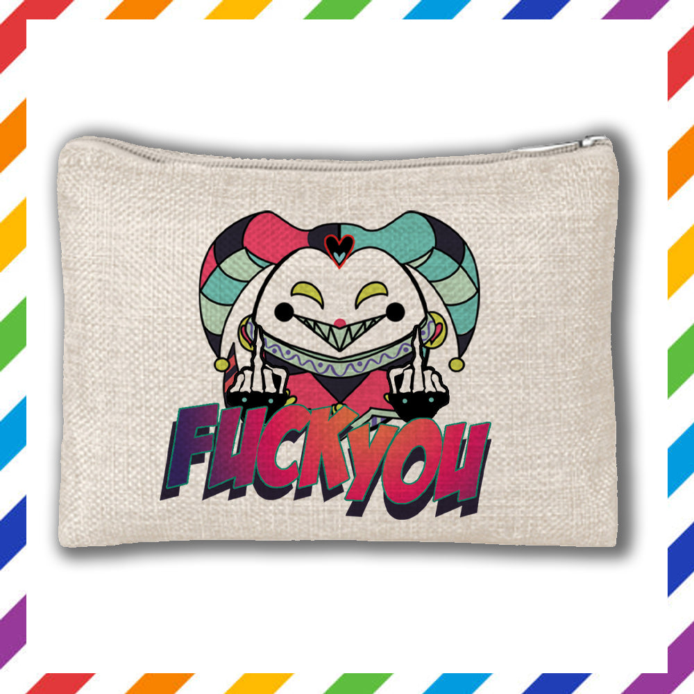 Potato Helluva Boss Pencil Case - Fizzarolli Fuck You