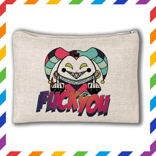 Potato Helluva Boss Pencil Case - Fizzarolli Fuck You