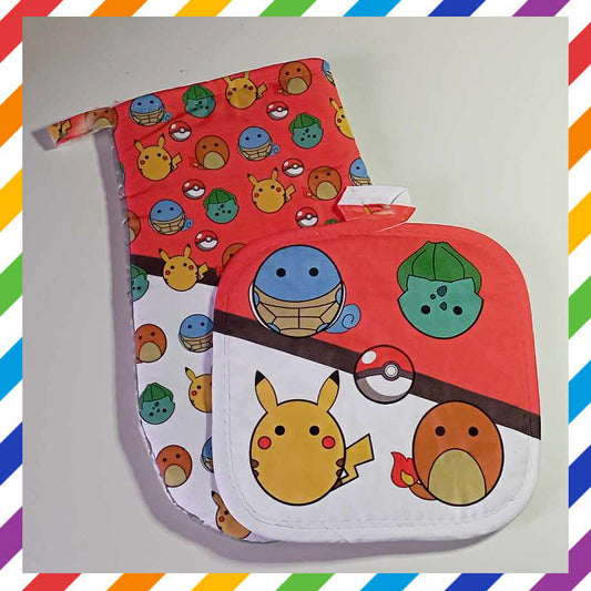 Potato Pokemon Glove and Pot Holder