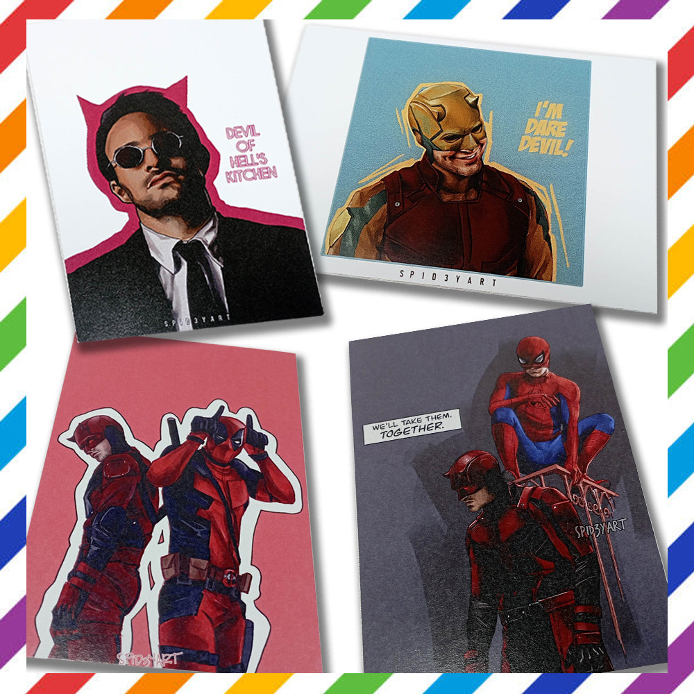 Prints 10x15cm Daredevil by Spid3yart