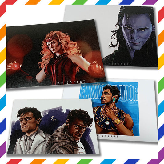 Prints 10x15cm Marvel Mix by Spid3yart