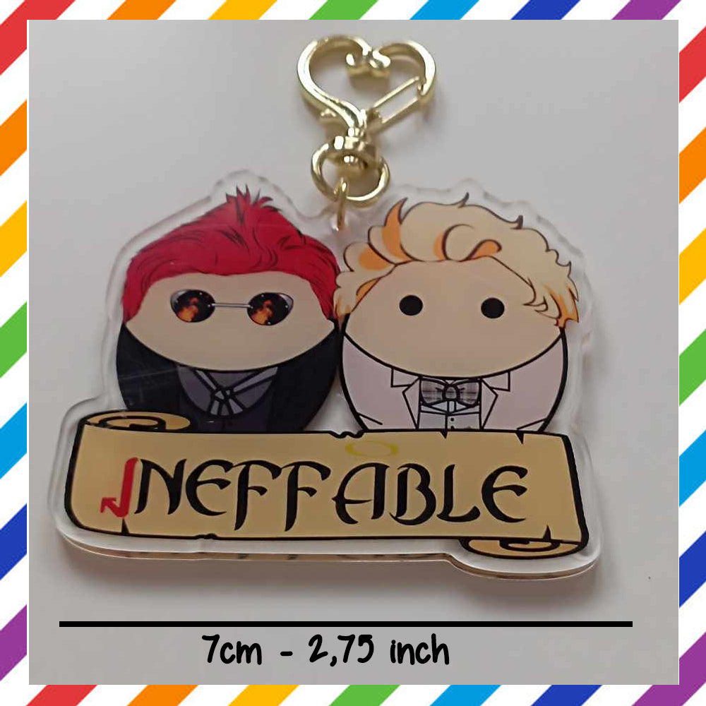 Good Omens Potato Acrylic Keychain