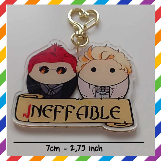 Good Omens Potato Acrylic Keychain