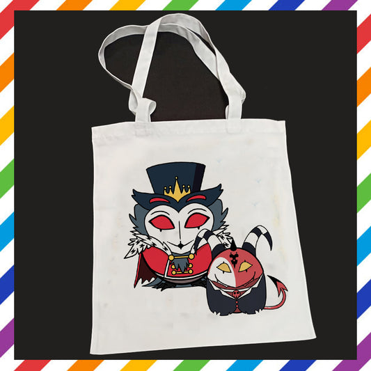Helluva Boss Potato Shopper - Stolas and Blitz