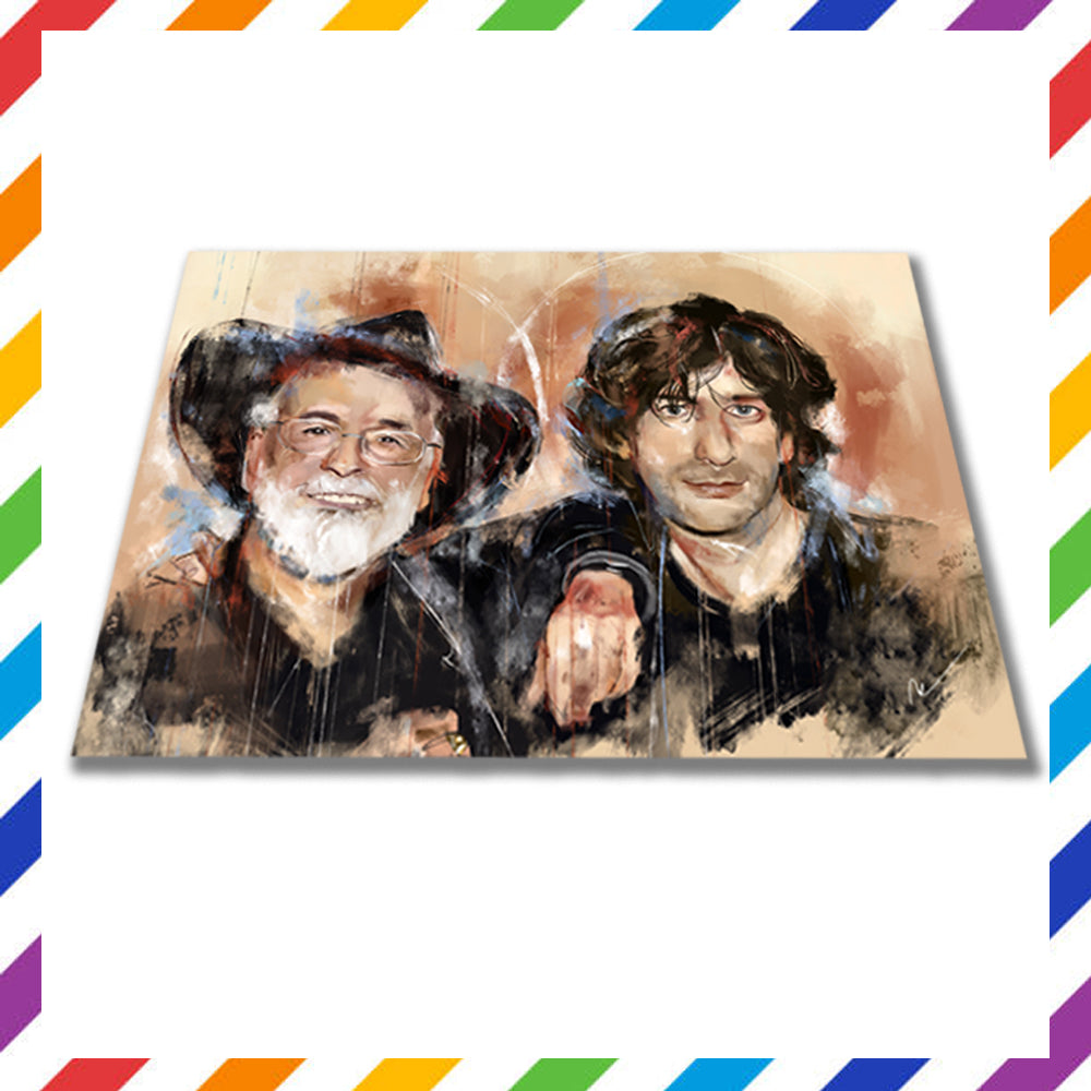 Stampe 10x15 Good Omens by Wisesnail