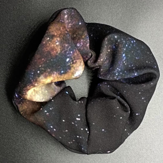 Scrunchy White Nebula on Black background