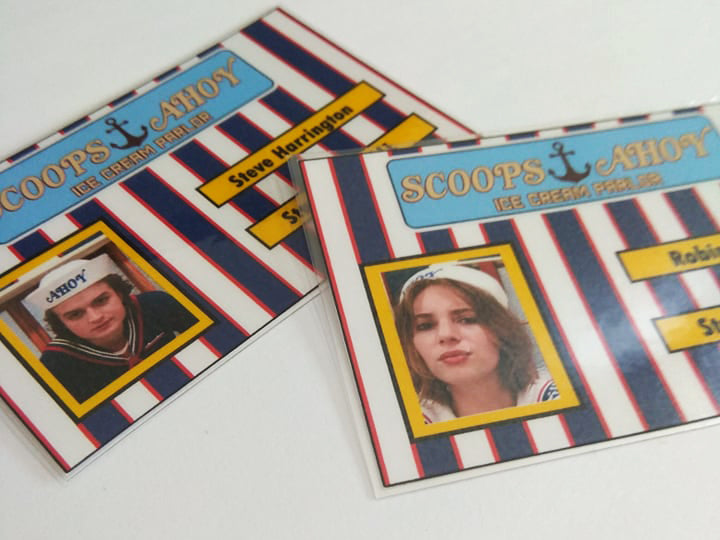 Tesserini Scoops Ahoy da Stranger Things - Fan Made