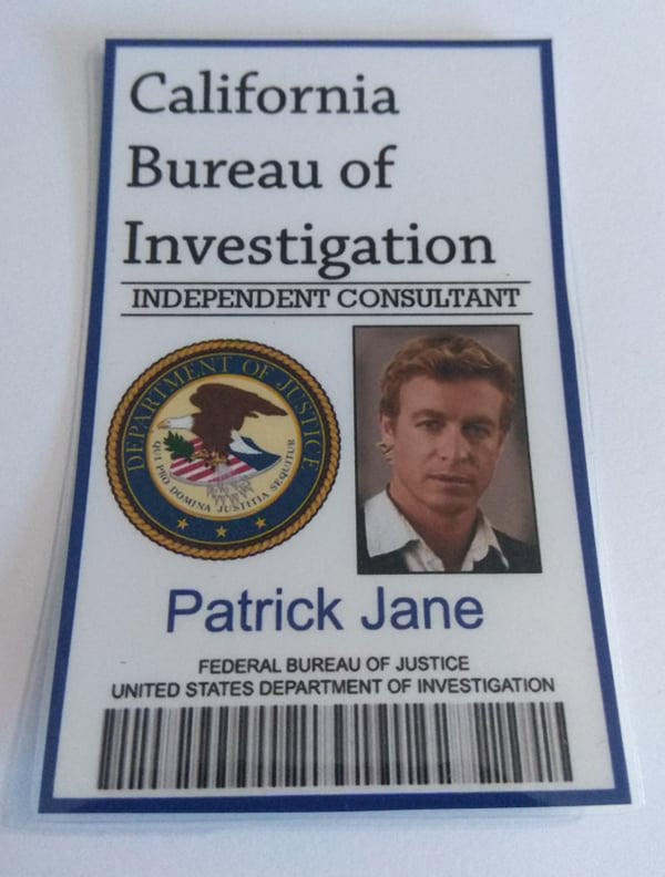 The Mentalist Cards - Fanmade