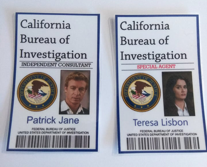 The Mentalist Cards - Fanmade