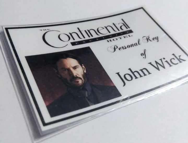 John Wick card - Fanmade