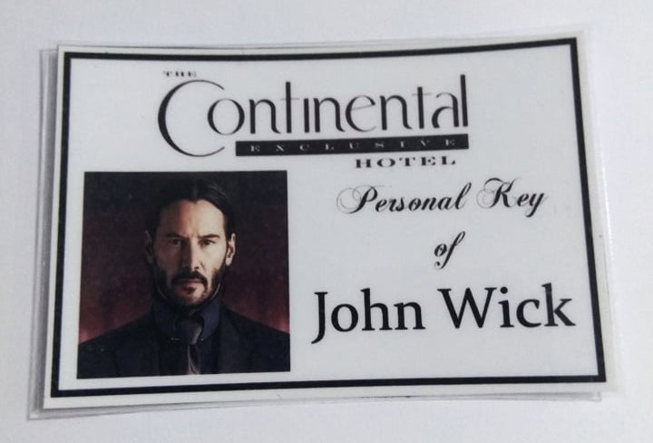 John Wick card - Fanmade