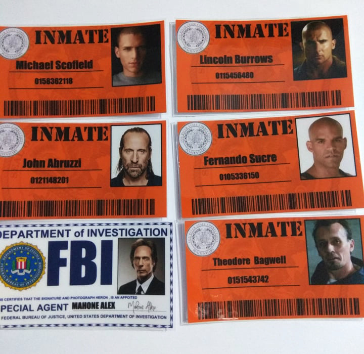Prison Break cards - Fanmade