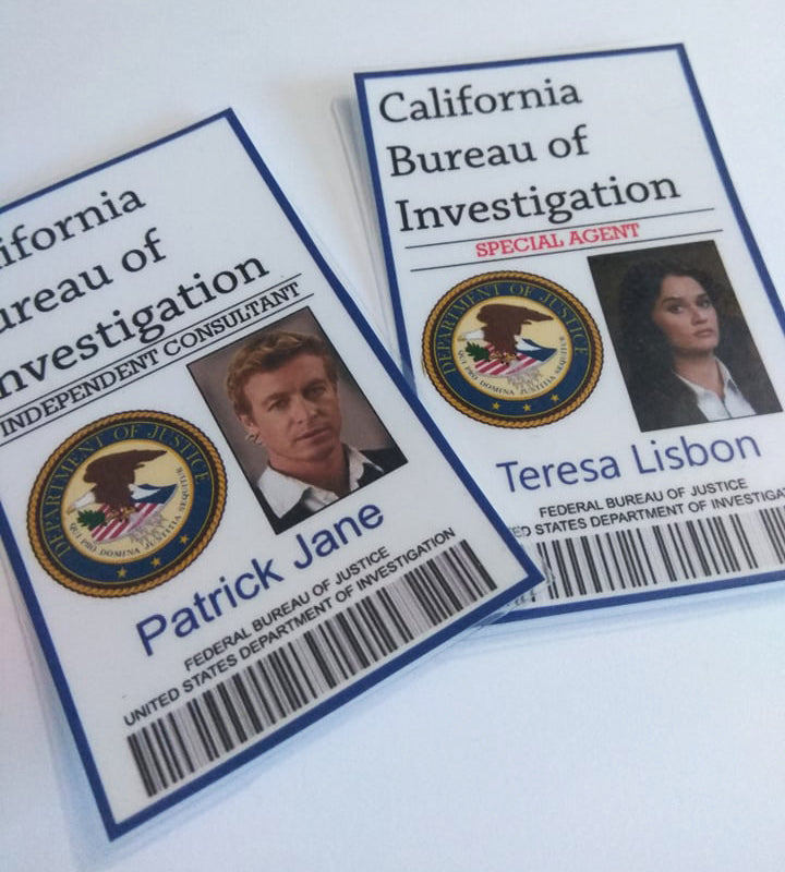 The Mentalist Cards - Fanmade