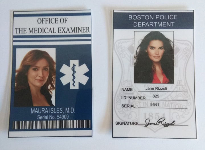 Rizzoli and Isles Cards - Fanmade