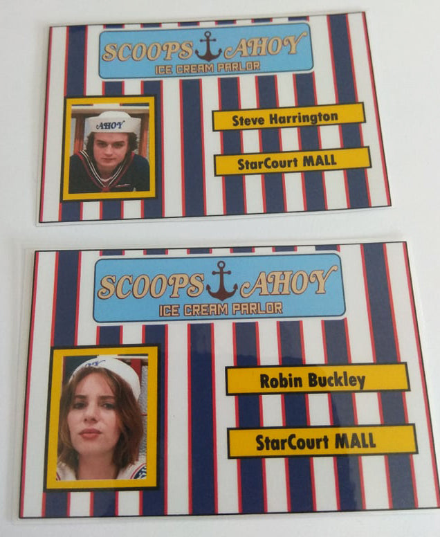 Tesserini Scoops Ahoy da Stranger Things - Fan Made