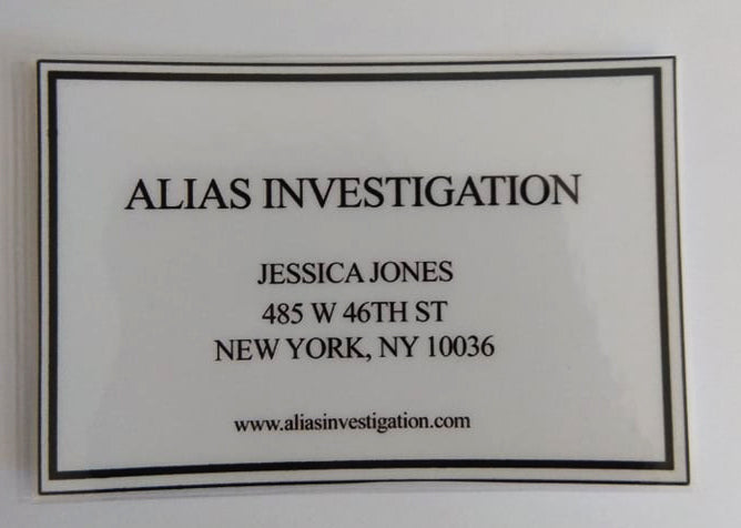 Jessica Jones card - Fanmade