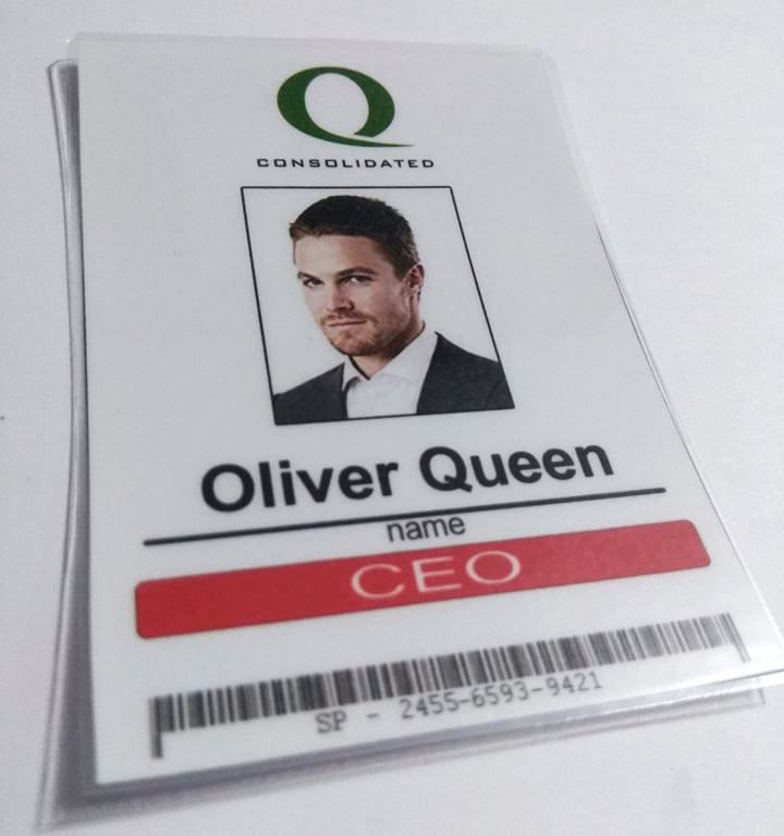 Oliver Queen - The Harrow - Fanmade card