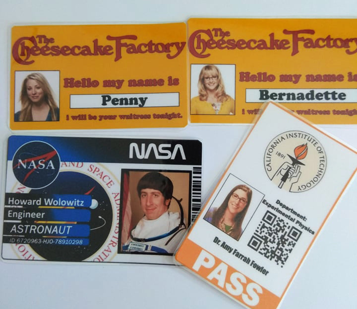 The Big Bang Theory Cards - Fanmade