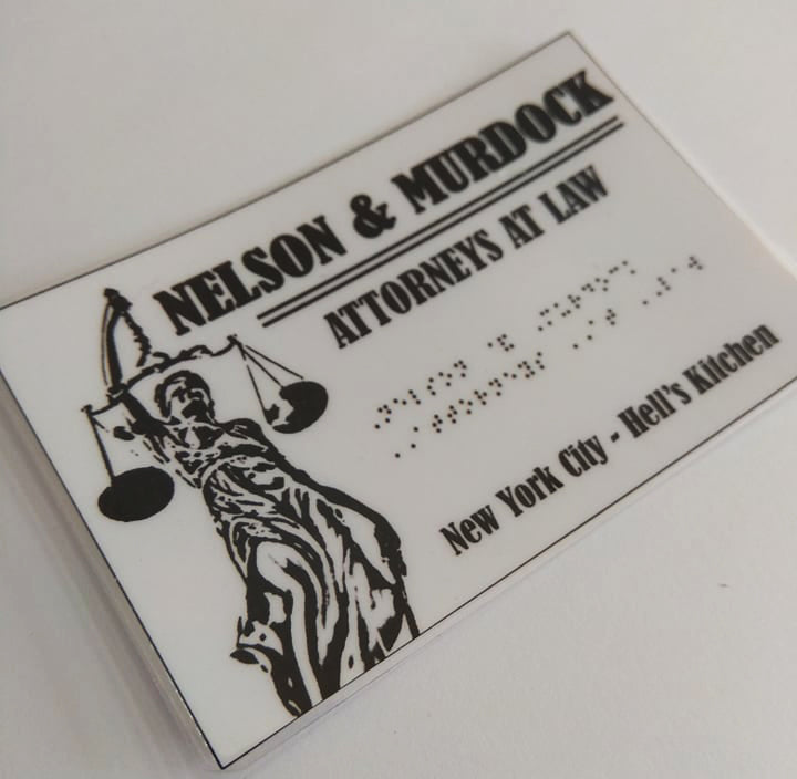 Nelson & Murdock card - Fanmade