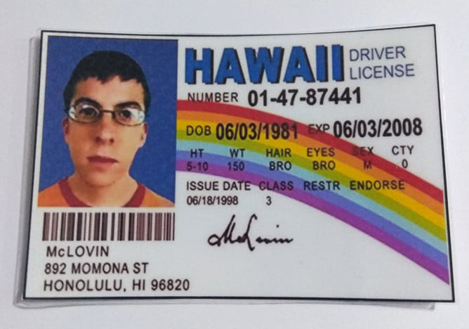 Tesserino McLovin - Fanmade