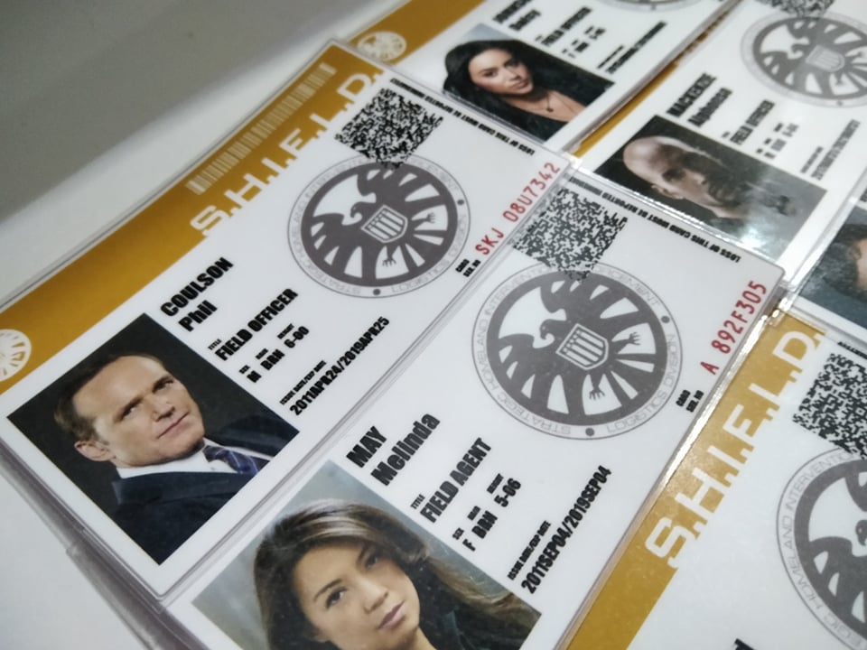 Agent of Shield badges - Fanmade