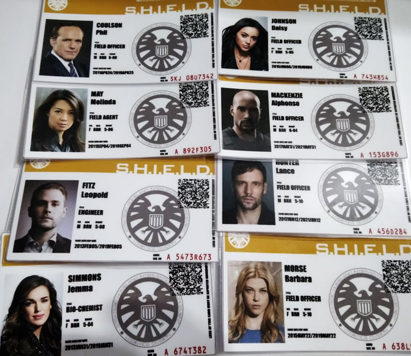 Agent of Shield badges - Fanmade
