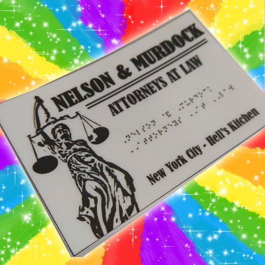 Nelson & Murdock card - Fanmade