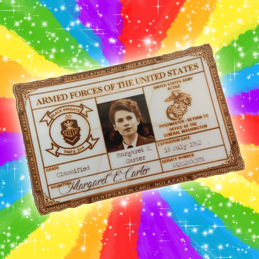 Peggy Carter Army Card - Fanmade