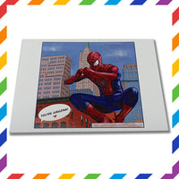 Stampe 10x15cm Spidermans by Spid3yart
