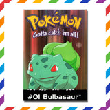 Pokemon Bulbasaur/Ivysaur Collectible Postcards