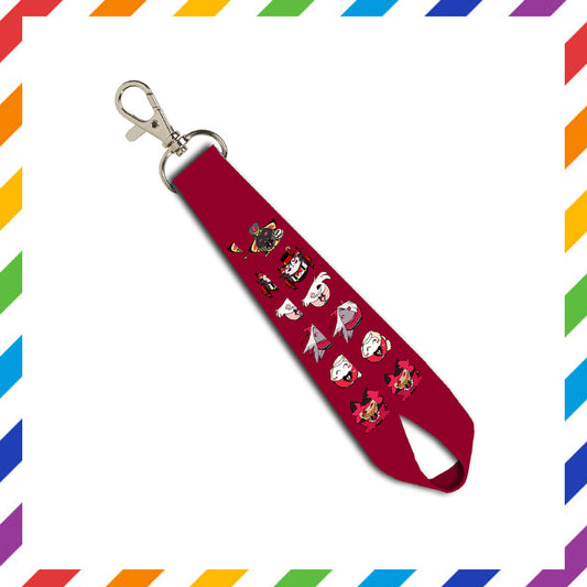 Lanyard ispirato a Hazbin Hotel