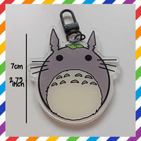 Totoro Potato Acrylic Keychain by Zefkiel Noir