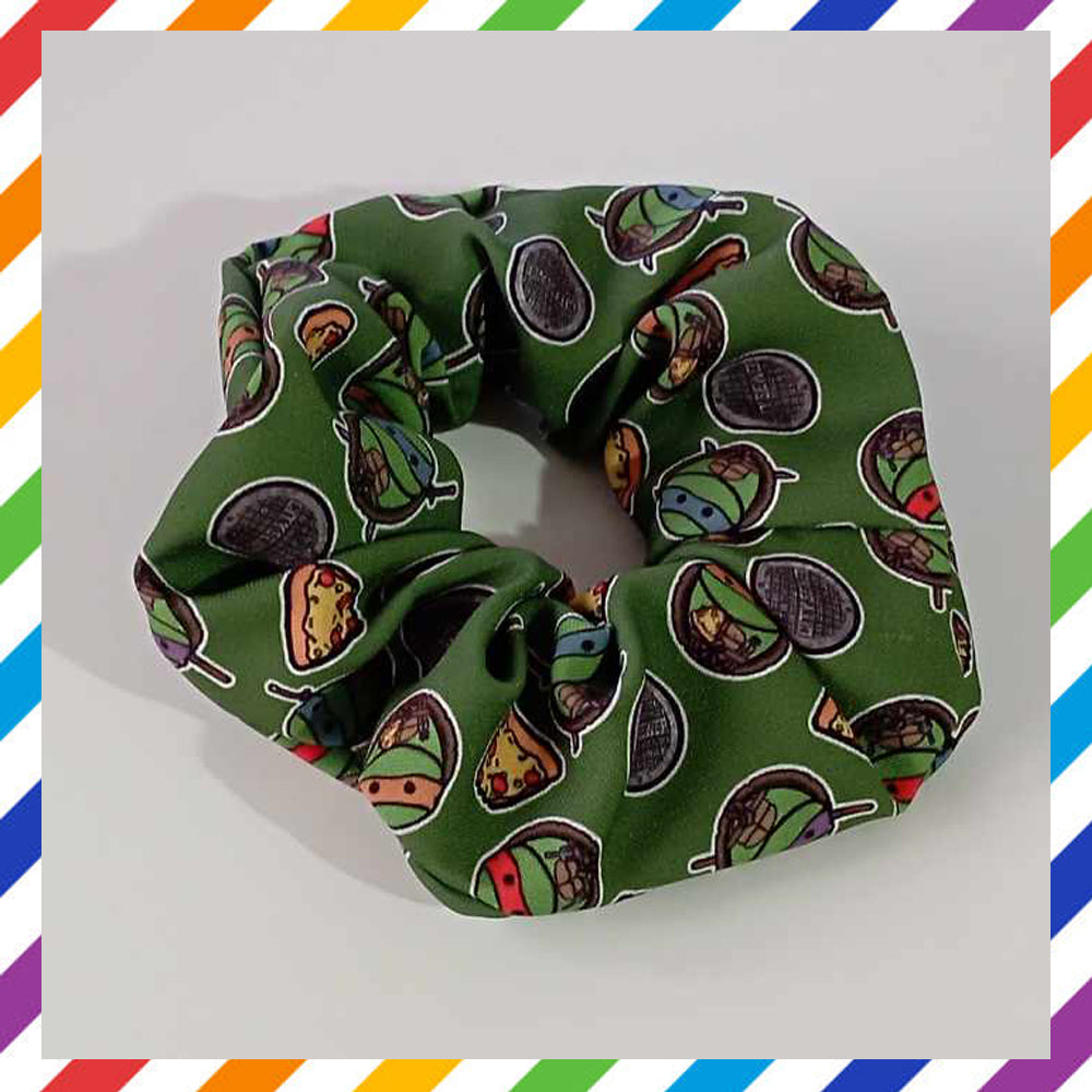 Teenage Mutant Ninja Turtles Scrunchy by Zefkiel Noir