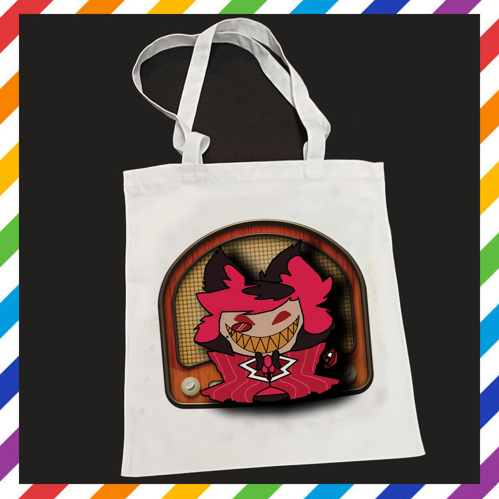 Shopper Hazbin Hotel Potato - Alastor Radio