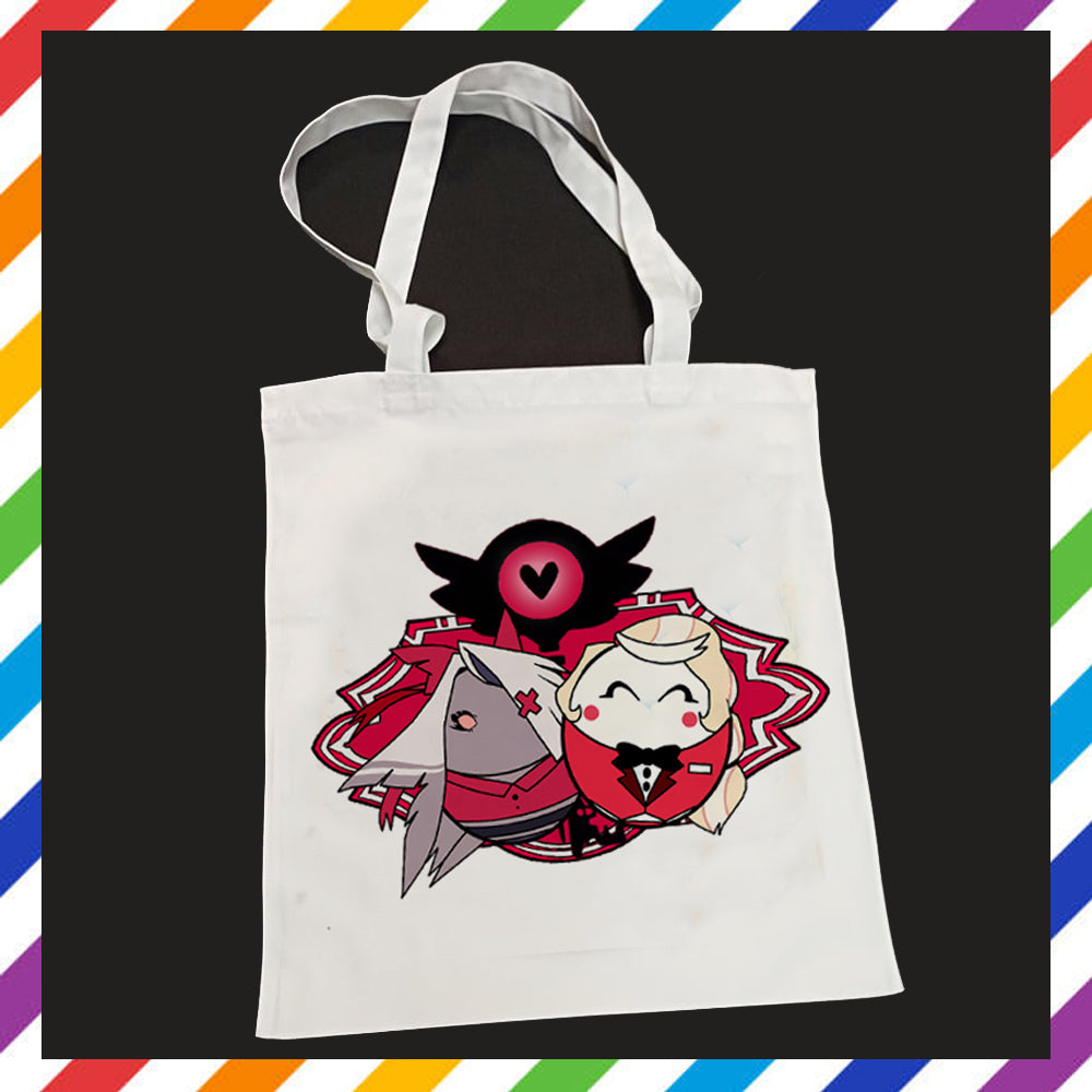 Shopper Hazbin Hotel Potato - Vaggie e Charlie