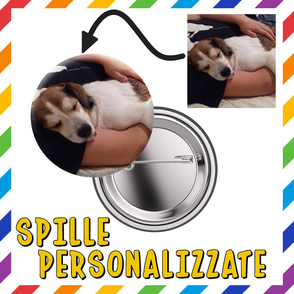 Spille personalizzate 100 pezzi