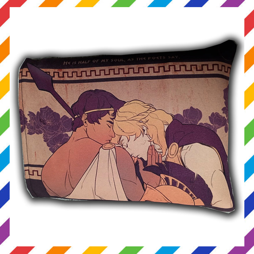 Patroclus and Achilles by MultiEleonora - Padded Case