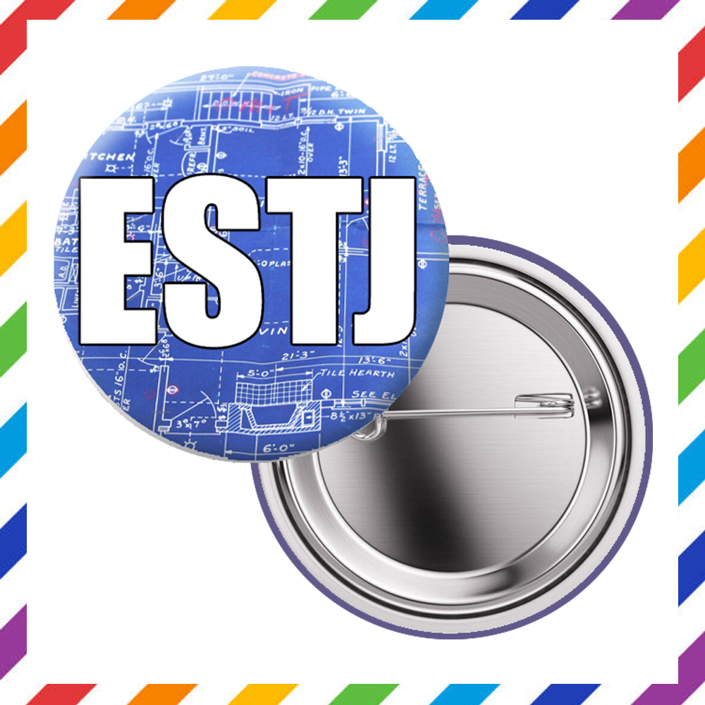 MBTI Personality Orientation Pins - Sentinels