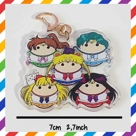 Sailor Moon Potato acrylic keychain