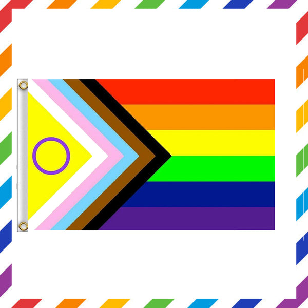 Bandiera Intersex Trans Poc Inclusive