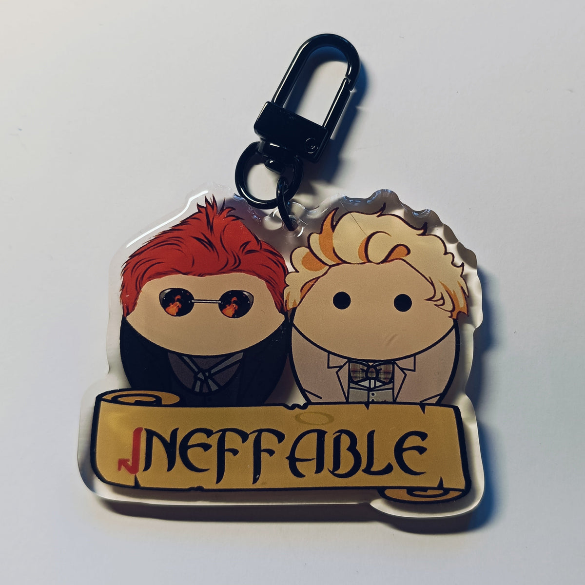 Good Omens Potato Acrylic Keychain