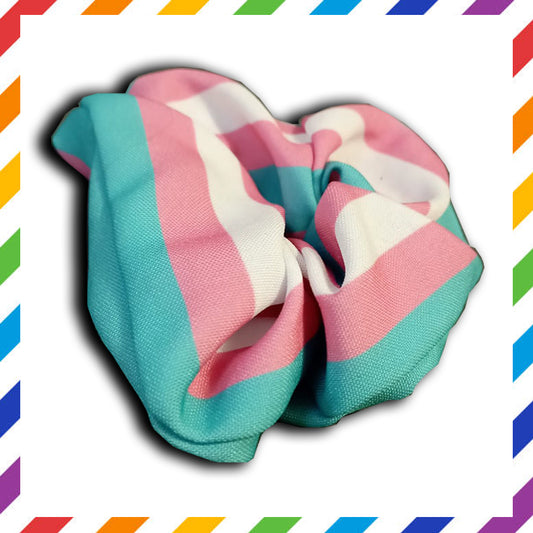 Scrunchy Trans Flag