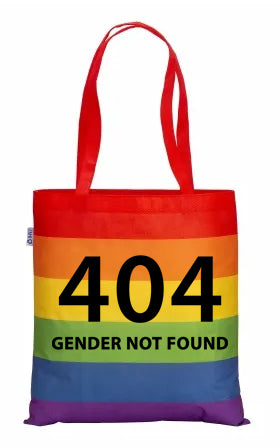 404 - Tote Bag Rainbow