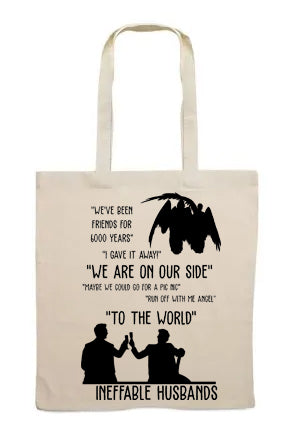 Ineffable Quotes - Tote Bag Ecrú