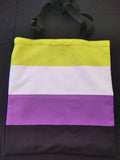 Non Binary Flag Handmade Bag