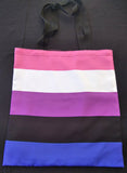 Handmade Genderfluid Flag Bag