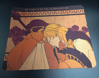 Mousepad Patroclus and Achilles by MultiEleonora96