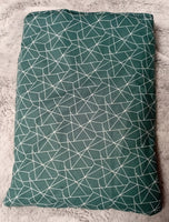 Geometry Green Background - Padded Case